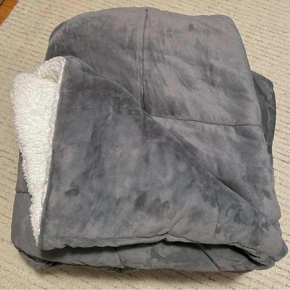 UGG Sherpa Comforter - Gray - King - Picture 7 of 15